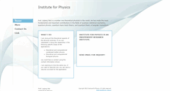 Desktop Screenshot of iphys.org