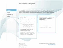 Tablet Screenshot of iphys.org